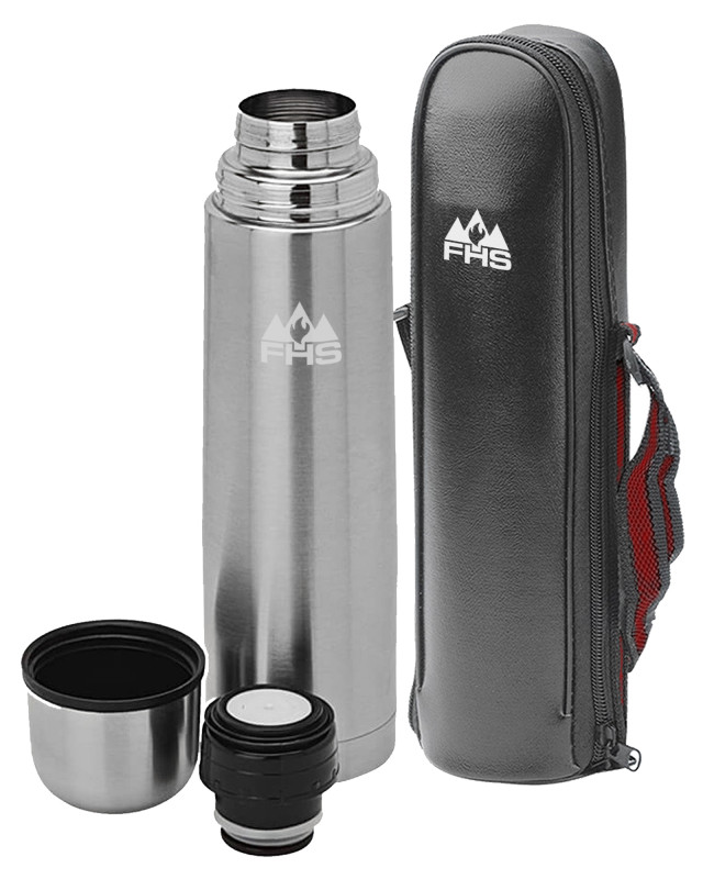 Bullet Flask Silver 750ml - Silver