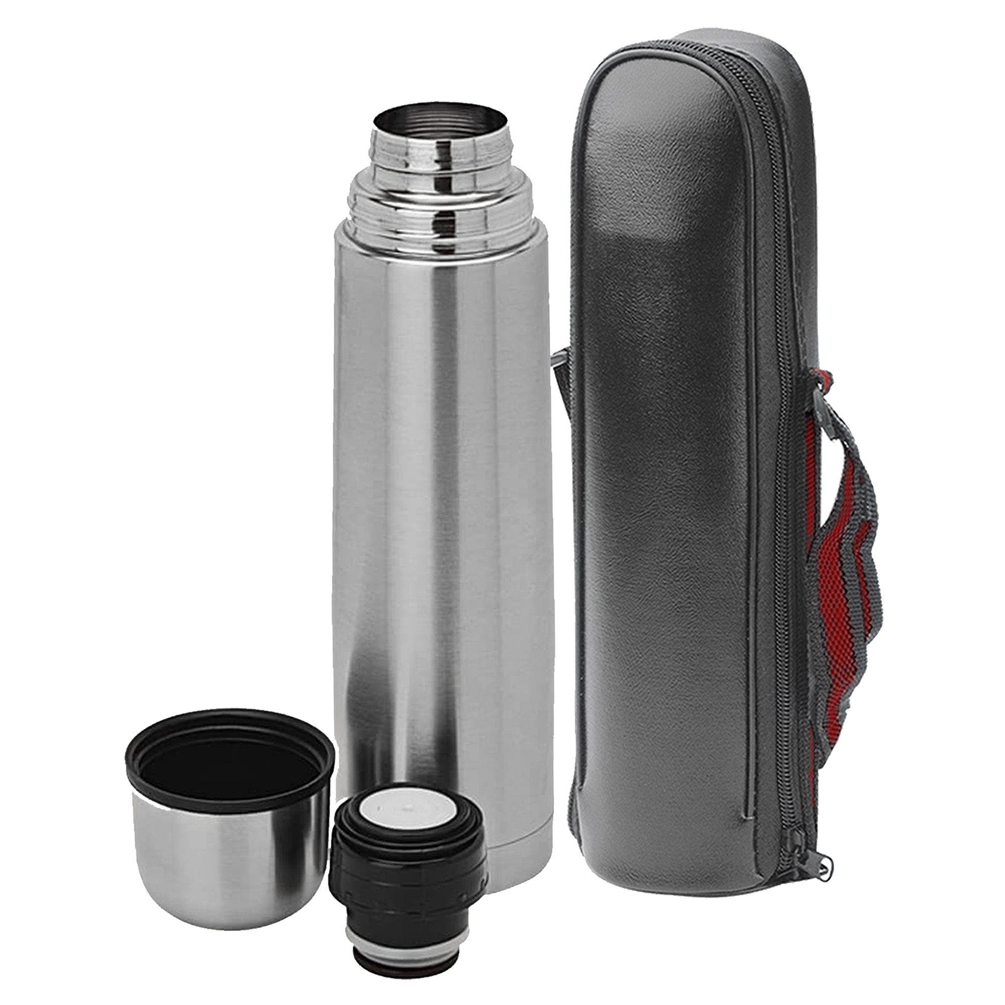 Bullet Flask Silver 750ml - Silver - Image 2