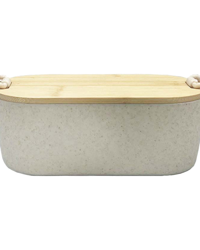 Handy Man Bamboo Lunch Box - Natural