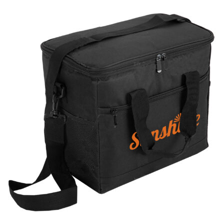 Large Nylon Cooler Bag - Black