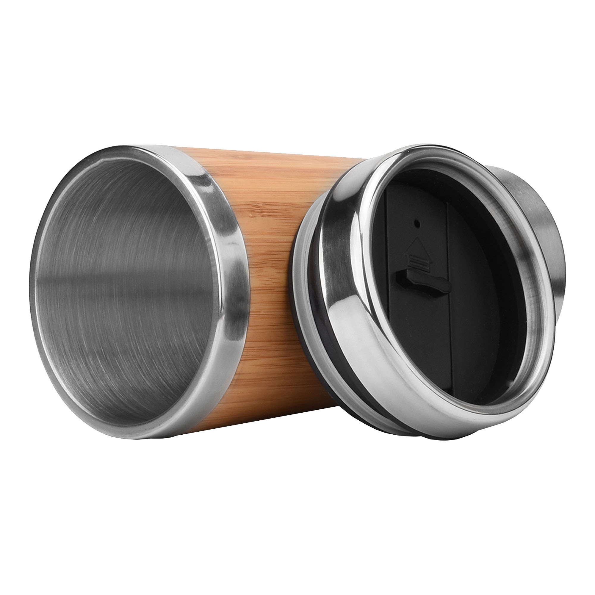 Jackson Bamboo Mug - Natural - Image 3
