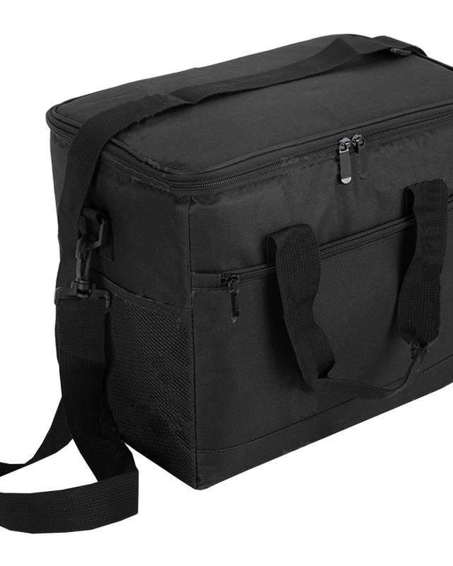 Large Nylon Cooler Bag - Black