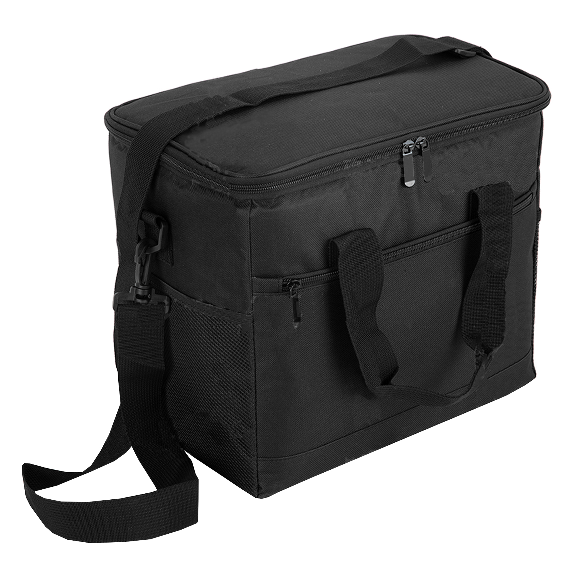 Large Nylon Cooler Bag - Black