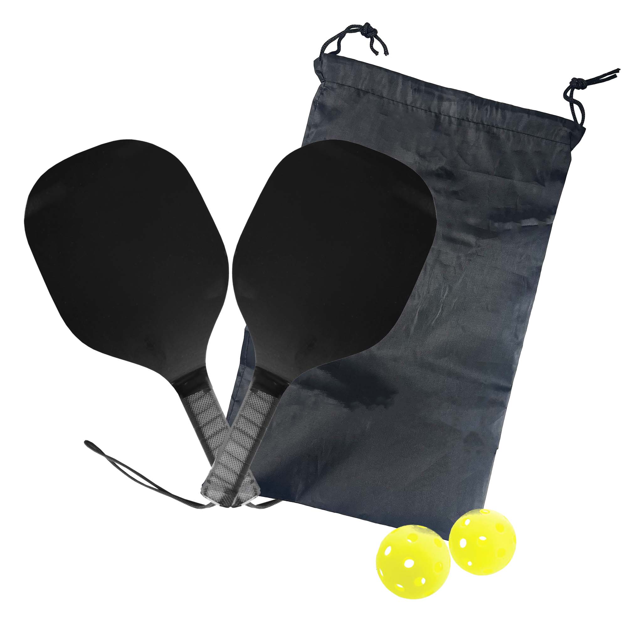 Kels Pickleball Set - Black/Yellow - Image 2