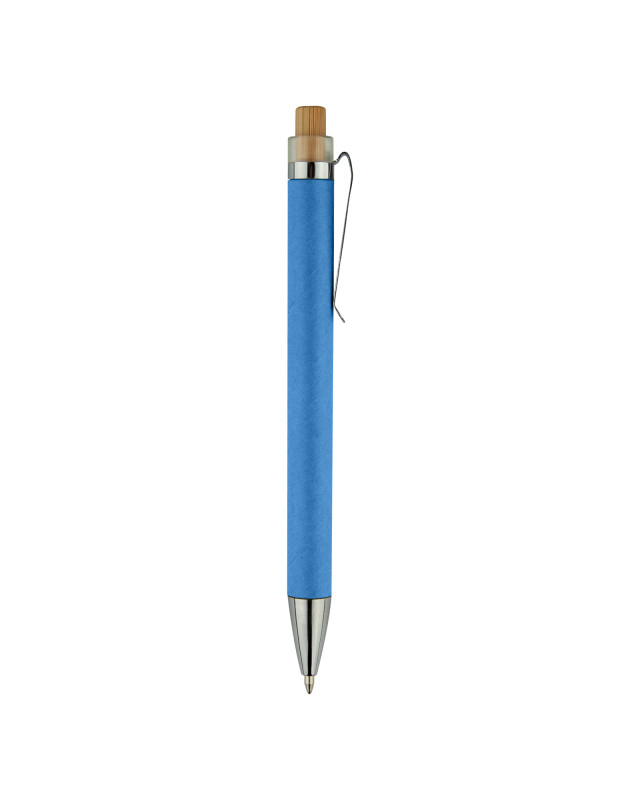 Lanka Recycled Cardboard Pen - Blue