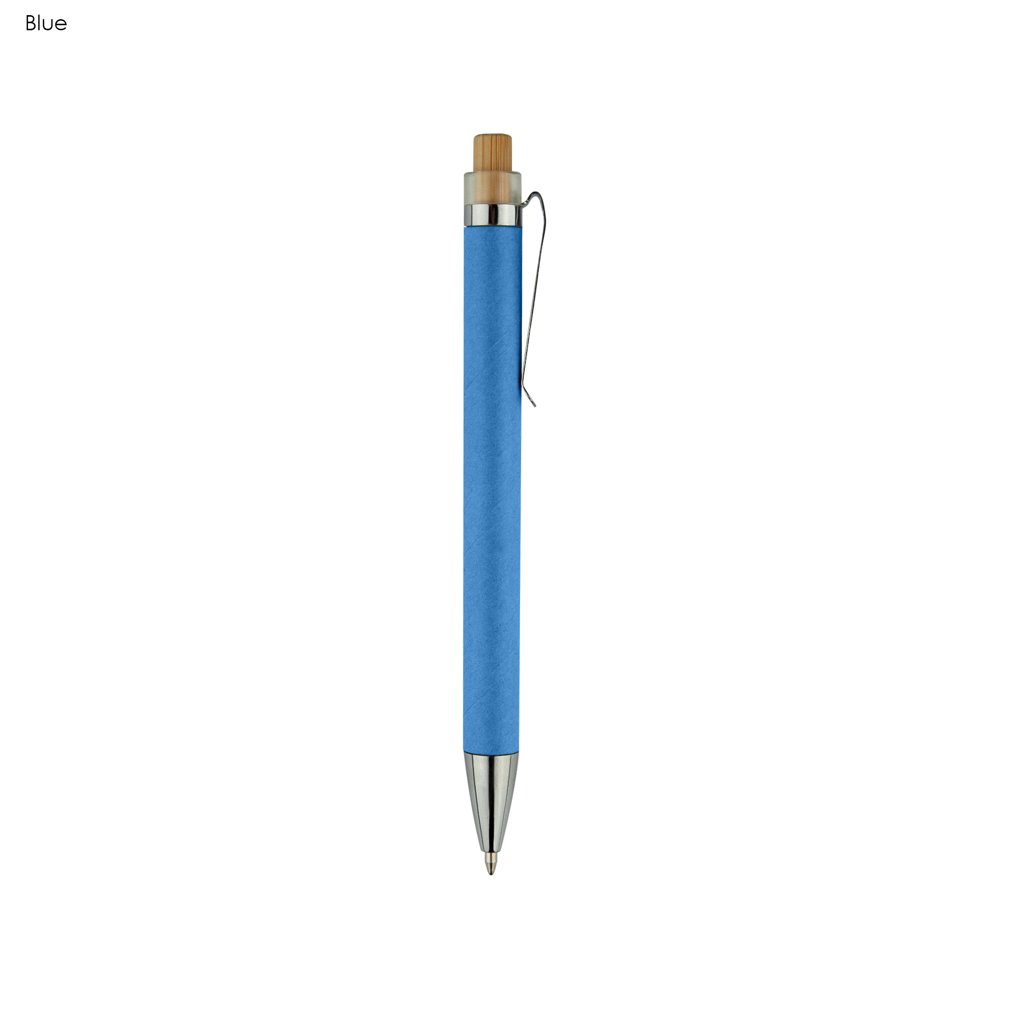 Lanka Recycled Cardboard Pen - Blue