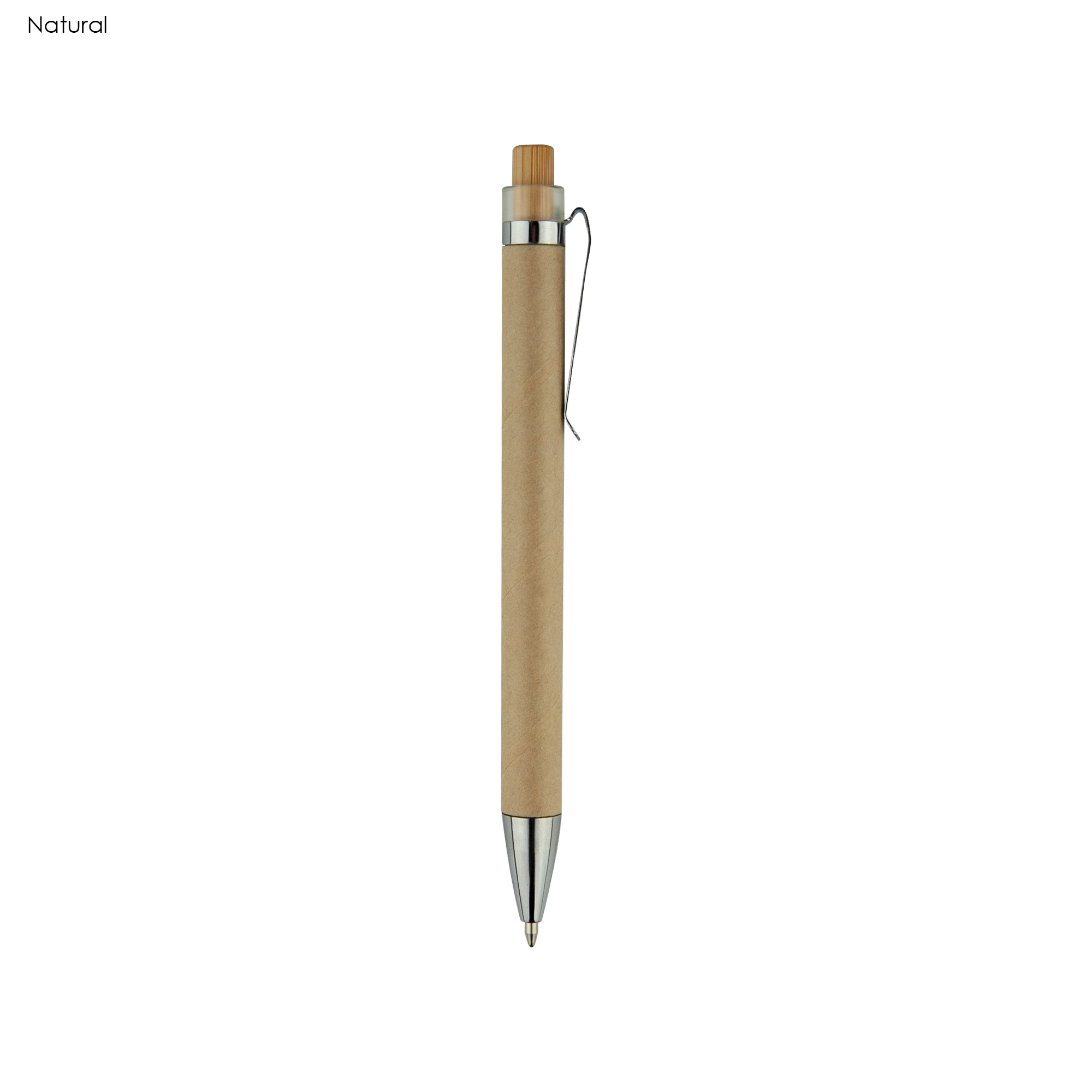 Lanka Recycled Cardboard Pen - Natural