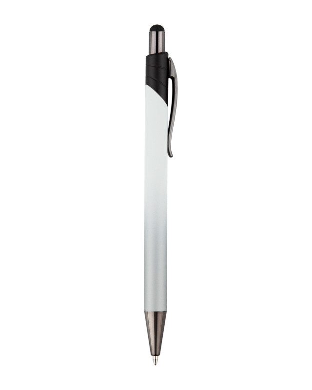 Volcano Stylus Metal Pen - White/Grey