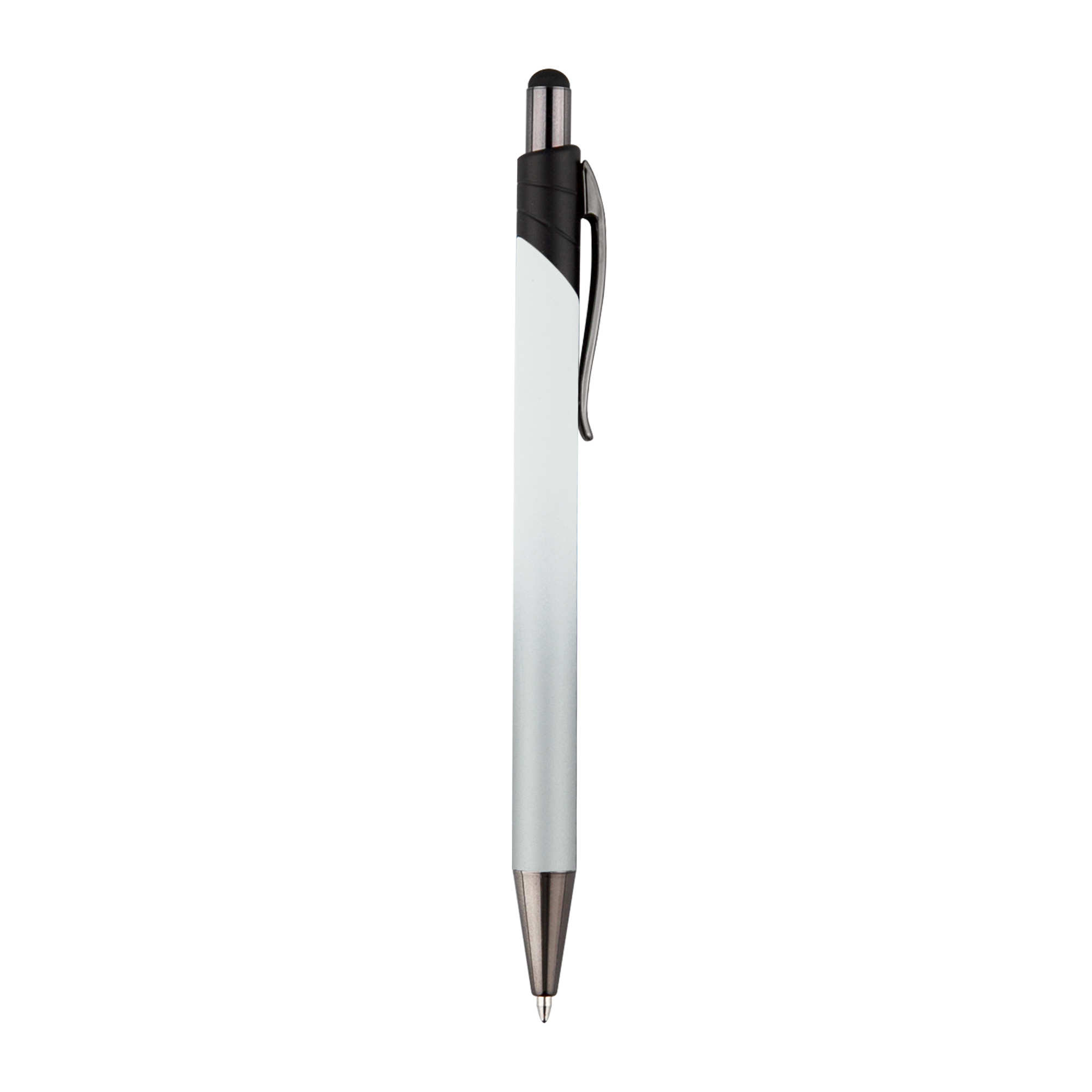 Volcano Stylus Metal Pen - White/Grey