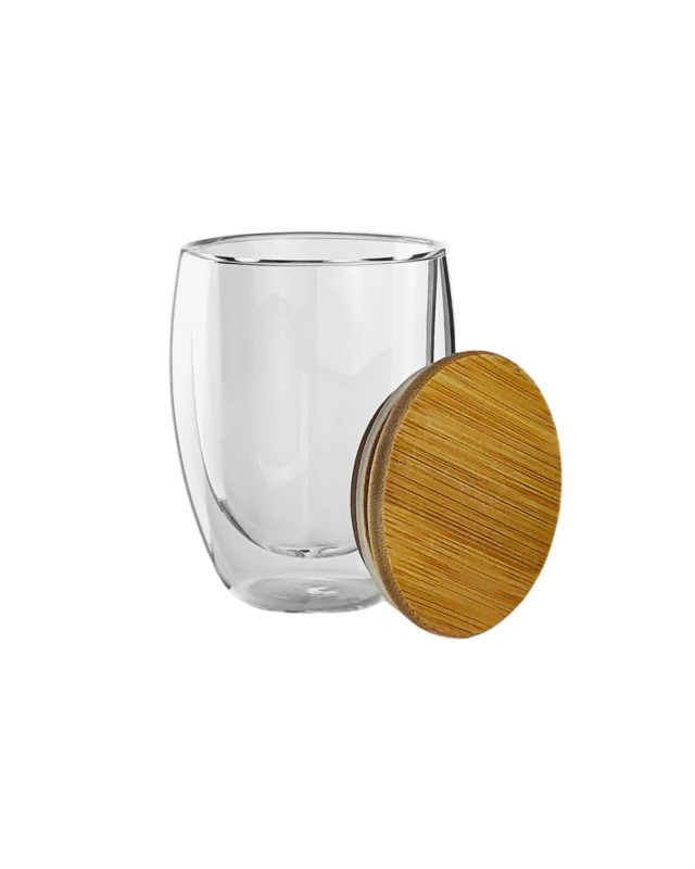 Oxa Double Wall Glass Cup 350ml