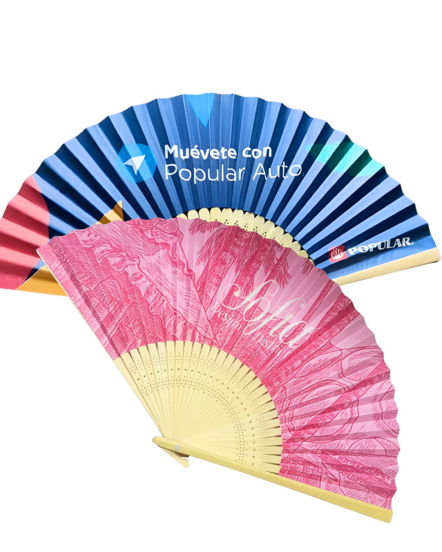 Bamboo Paper Hand Fan
