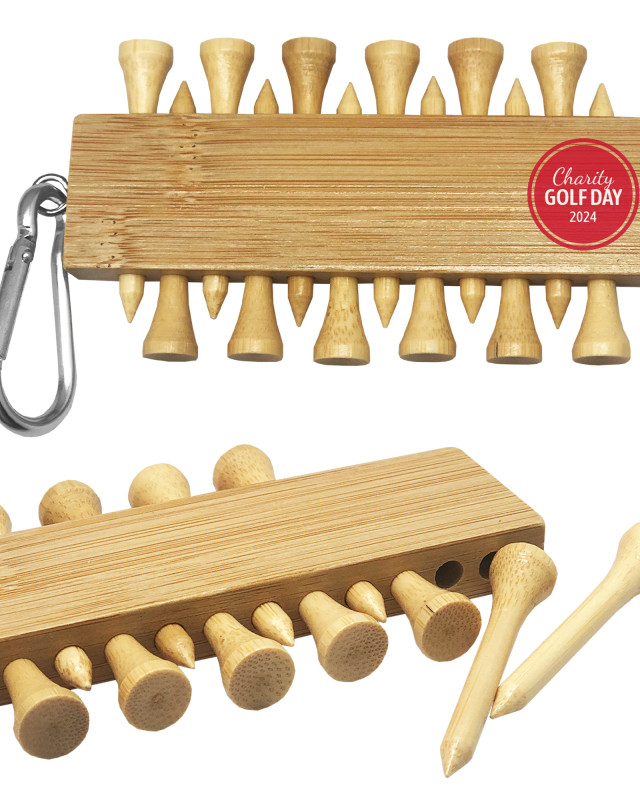 Bamboo Golf Tee Set