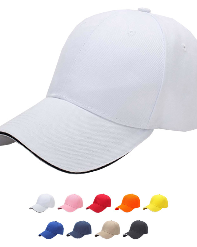 Chicago 6 Panel Kid Cotton Sandwich Cap