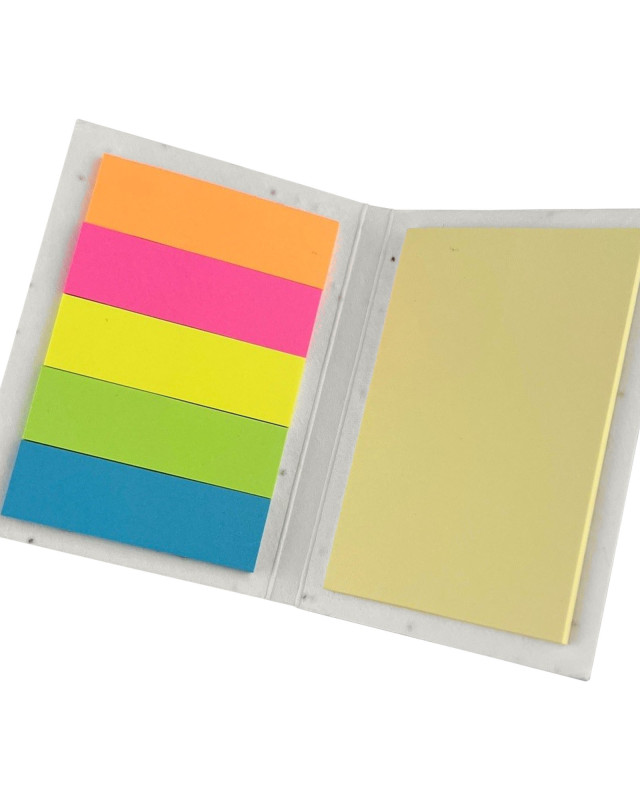 Corn Poppy Seed Sticky Note Pad