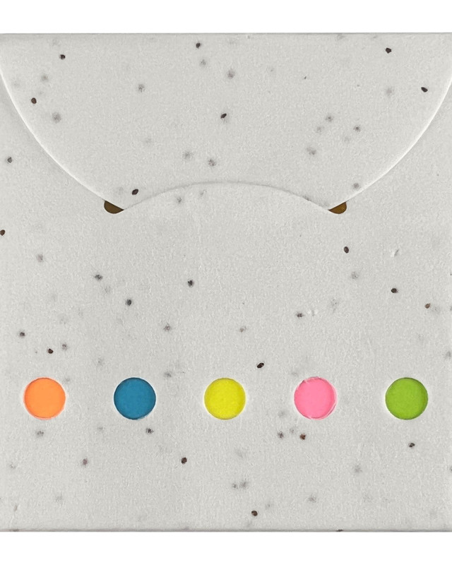 Daisy Seed Sticky Note Pad