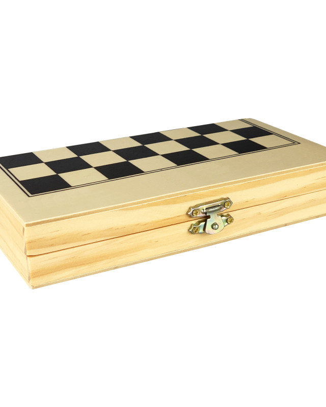 3 in 1 Wooden Play Case