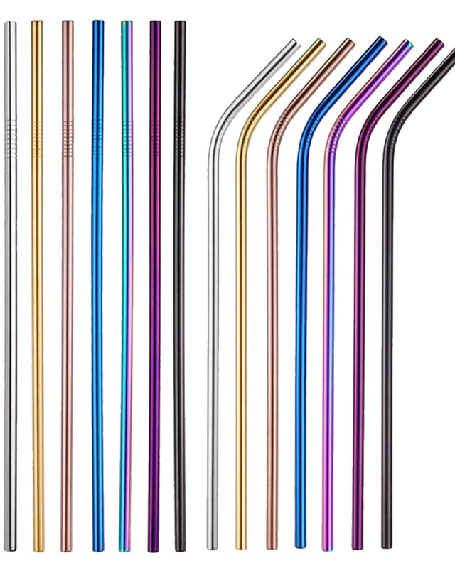 Stainless Steel Straw 6mm x 266mm