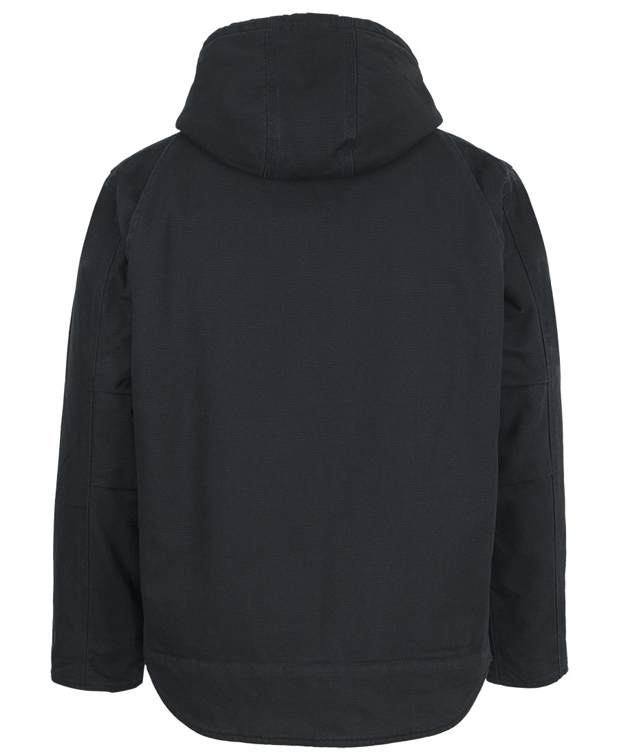 C of C Hooded Barn Jacket - Black - Image 3