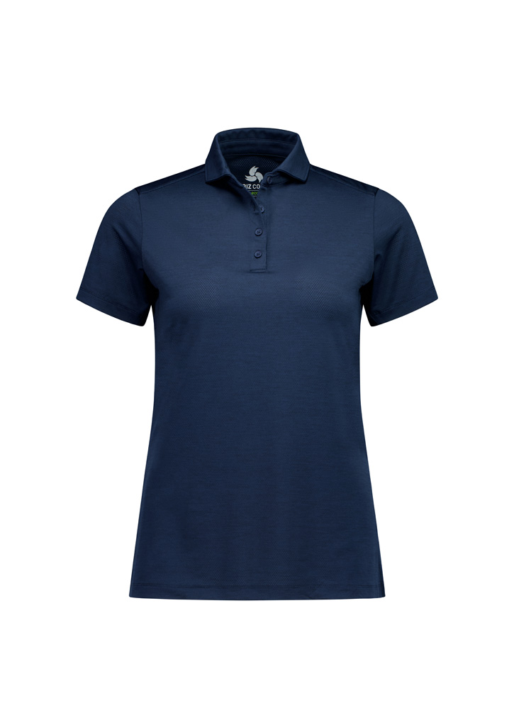 Womens Phoenix Short Sleeve Polo - Navy