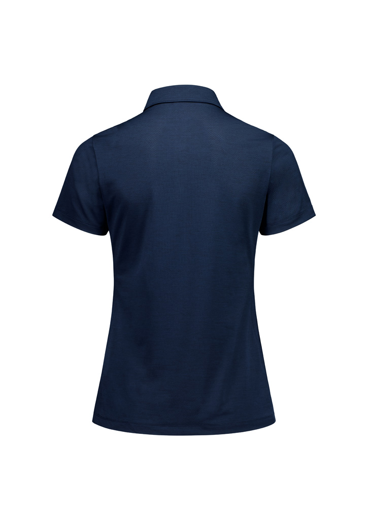 Womens Phoenix Short Sleeve Polo - Navy - Image 2