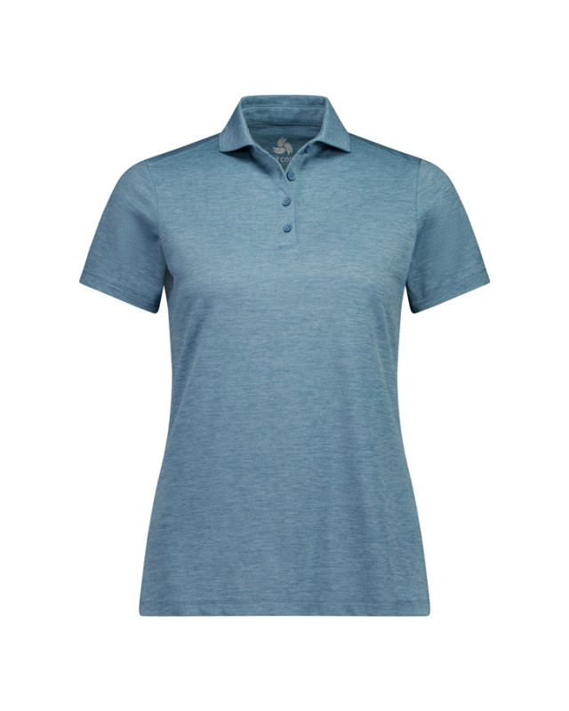 Womens Phoenix Short Sleeve Polo - Ocean Marle