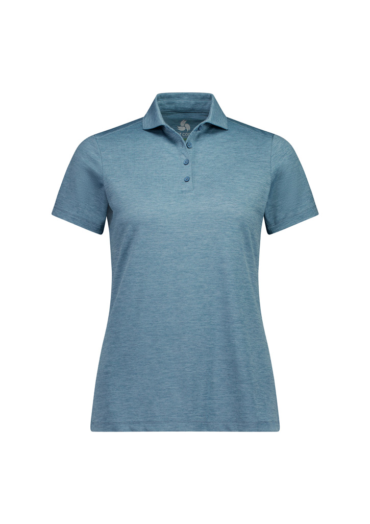 Womens Phoenix Short Sleeve Polo - Ocean Marle