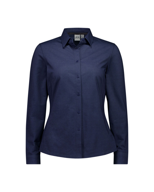 Womens Venture Long Sleeve Shirt - Navy